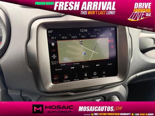 Solar Yellow Clearcoat 2023 Jeep Renegade Trailhawk