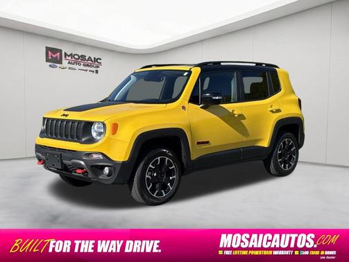 Solar Yellow Clearcoat 2023 Jeep Renegade Trailhawk