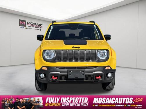 Solar Yellow Clearcoat 2023 Jeep Renegade Trailhawk