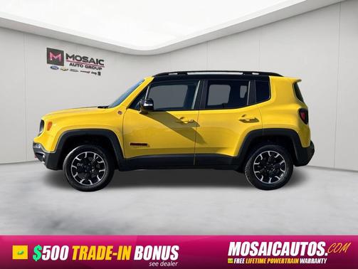 Solar Yellow Clearcoat 2023 Jeep Renegade Trailhawk