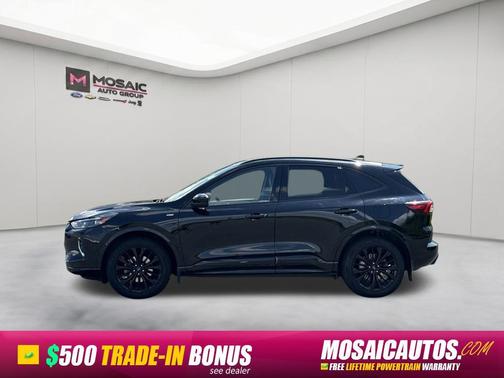 Agate Black Metallic 2023 Ford Escape ST-Line Elite