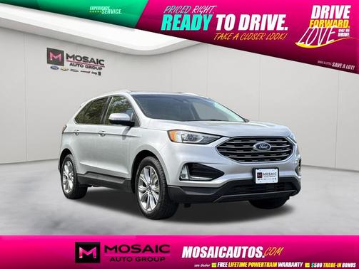Ingot Silver Metallic 2019 Ford Edge Titanium