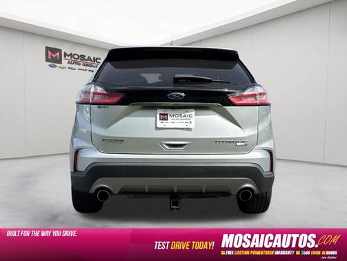 Ingot Silver Metallic 2019 Ford Edge Titanium