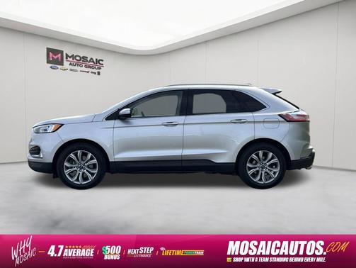 Ingot Silver Metallic 2019 Ford Edge Titanium