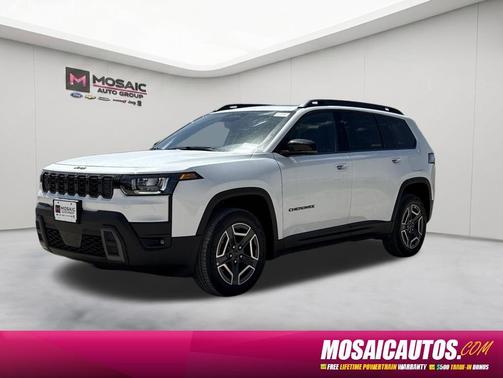 Bright White Clearcoat 2026 Jeep Cherokee Limited