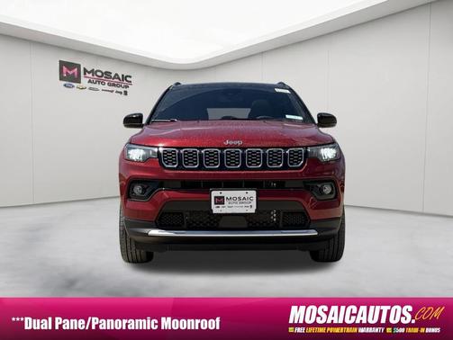 Red Hot Pearlcoat 2026 Jeep Compass Limited