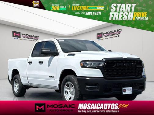 Bright White Clearcoat 2026 RAM 1500 Tradesman