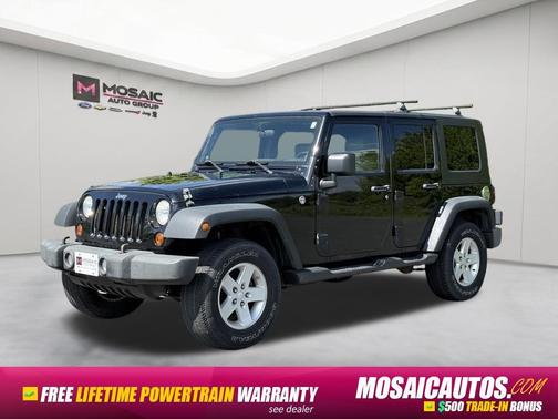 Black Clearcoat 2009 Jeep Wrangler Unlimited X