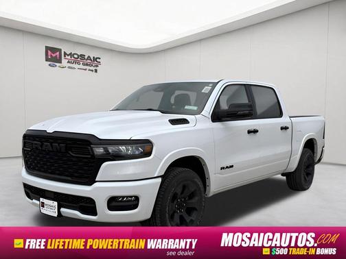 Bright White Clearcoat 2026 RAM 1500 Big Horn/Lone Star