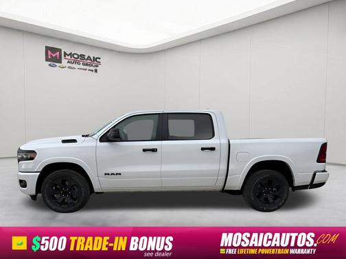 Bright White Clearcoat 2026 RAM 1500 Big Horn/Lone Star