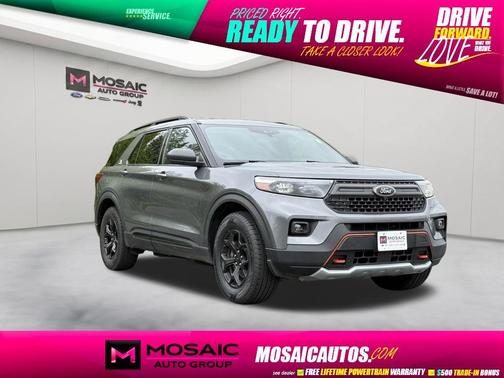 Carbonized Gray Metallic 2022 Ford Explorer Timberline