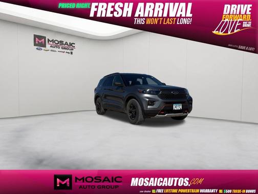 Carbonized Gray Metallic 2022 Ford Explorer Timberline