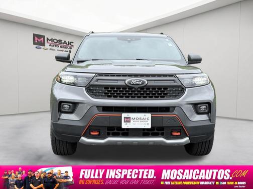 Carbonized Gray Metallic 2022 Ford Explorer Timberline