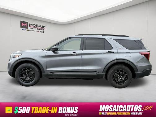 Carbonized Gray Metallic 2022 Ford Explorer Timberline