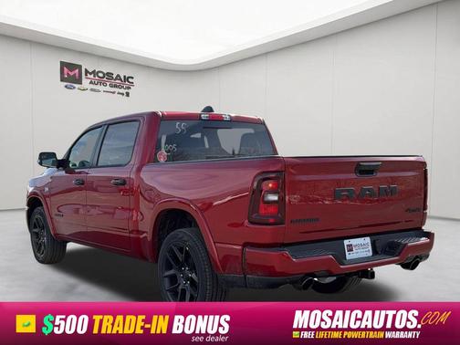 Molten Red Pearlcoat 2026 RAM 1500 Laramie