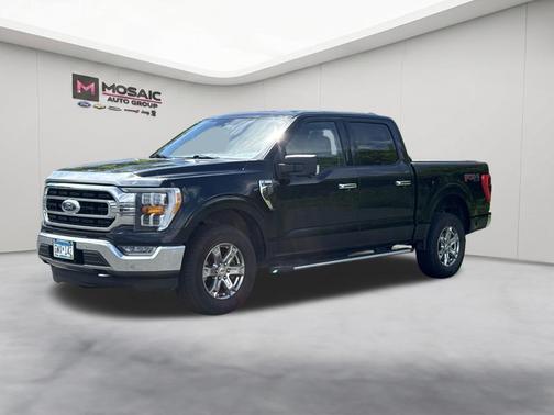 Agate Black Metallic 2021 Ford F-150 XLT