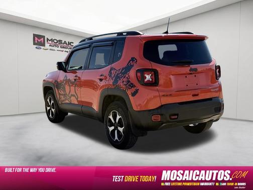 Omaha Orange Clearcoat 2021 Jeep Renegade Trailhawk