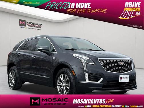 Stellar Black Metallic 2021 Cadillac XT5 Premium Luxury