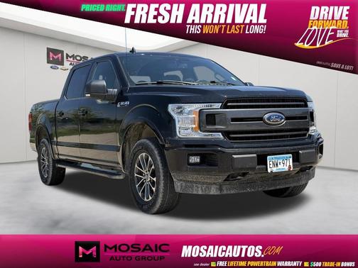 Agate Black Metallic 2020 Ford F-150 XLT