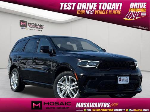 DB Black Crystal Clearcoat 2026 Dodge Durango GT Plus