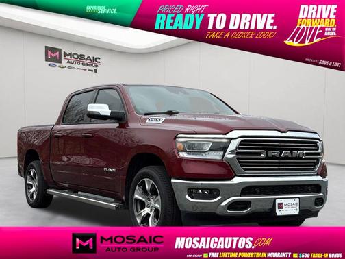 Delmonico Red Pearlcoat 2023 RAM 1500 Laramie