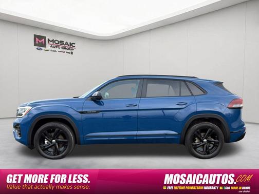 Blue Metallic 2025 Volkswagen Atlas Cross Sport 2.0T SEL