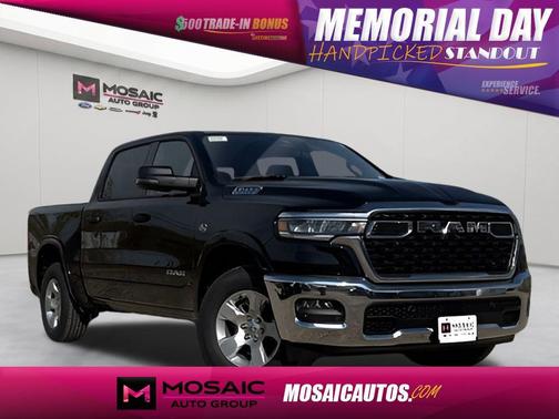 Diamond Black Crystal Pearlcoat 2026 RAM 1500 Big Horn/Lone Star