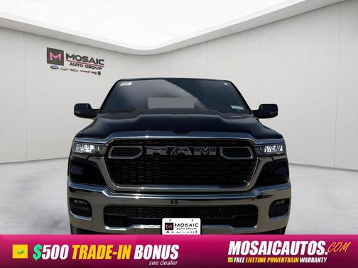 Diamond Black Crystal Pearlcoat 2026 RAM 1500 Big Horn/Lone Star
