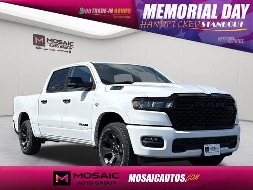 Bright White Clearcoat 2026 RAM 1500 Big Horn/Lone Star