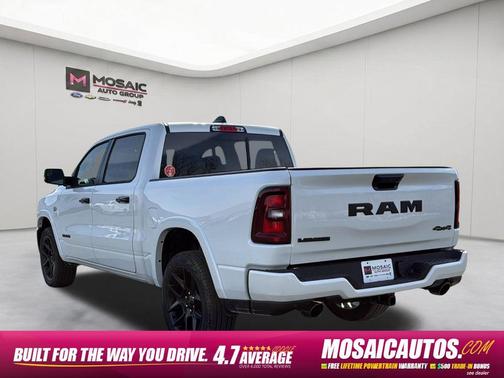 Ivory White Tri-Coat Pearlcoat 2026 RAM 1500 Laramie