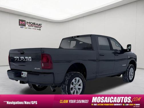 Granite Crystal Metallic Clearcoat 2026 RAM 2500 Laramie Crew Cab 4x4 6'4' Box