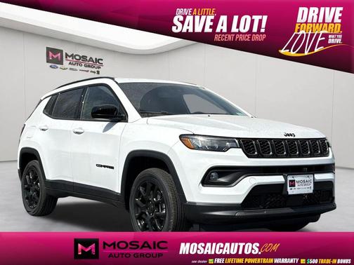 Bright White Clearcoat 2026 Jeep Compass Latitude