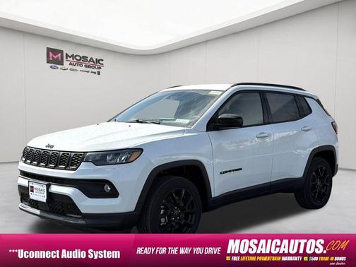 Bright White Clearcoat 2026 Jeep Compass Latitude