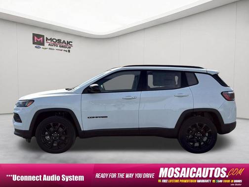 Bright White Clearcoat 2026 Jeep Compass Latitude