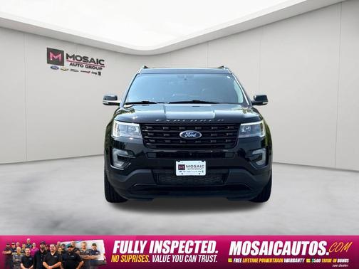 Shadow Black 2017 Ford Explorer sport