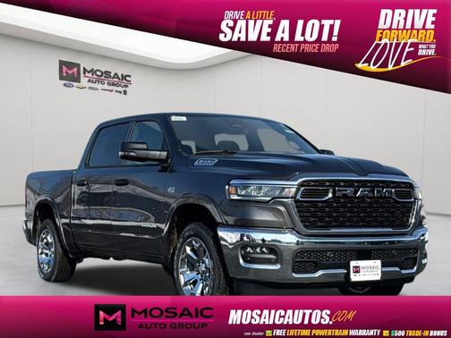 Granite Crystal Metallic Clearcoat 2026 RAM 1500 Big Horn/Lone Star
