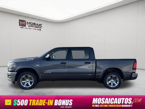 Granite Crystal Metallic Clearcoat 2026 RAM 1500 Big Horn/Lone Star