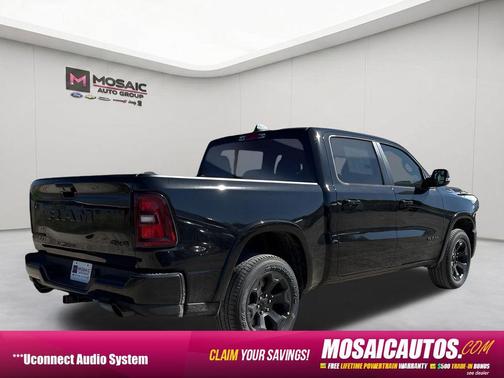 Diamond Black Crystal Pearlcoat 2026 RAM 1500 Big Horn/Lone Star