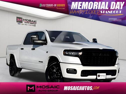 Ivory White Tri-Coat Pearlcoat 2026 RAM 1500 Laramie