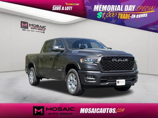 Granite Crystal Metallic Clearcoat 2026 RAM 1500 Big Horn/Lone Star