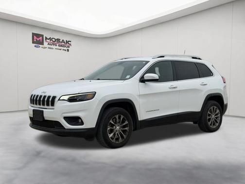 Bright White Clearcoat 2019 Jeep Cherokee Latitude Plus