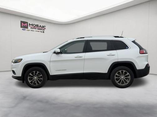 Bright White Clearcoat 2019 Jeep Cherokee Latitude Plus