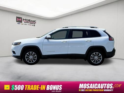 Bright White Clearcoat 2019 Jeep Cherokee Latitude Plus