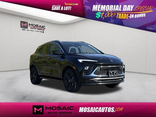 Ebony Twilight Metallic 2024 Buick Encore GX Sport Touring
