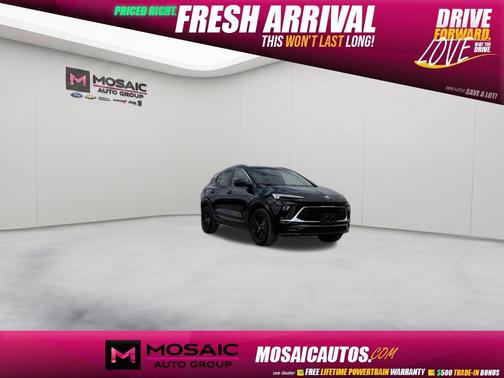 Ebony Twilight Metallic 2024 Buick Encore GX Sport Touring