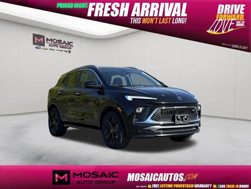 Ebony Twilight Metallic 2024 Buick Encore GX Sport Touring