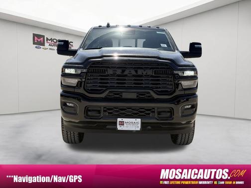 Diamond Black Crystal Pearlcoat 2026 RAM 2500 Big Horn Crew Cab 4x4 6'4' Box