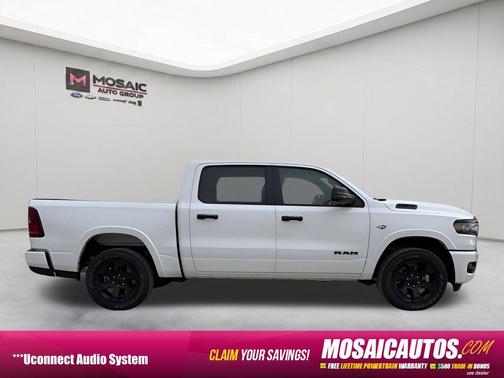 Bright White Clearcoat 2026 RAM 1500 Big Horn/Lone Star