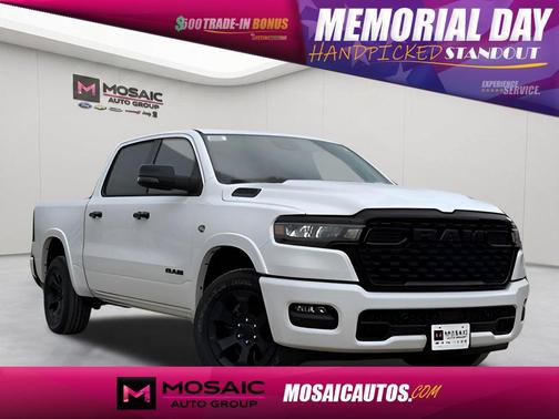 Bright White Clearcoat 2026 RAM 1500 Big Horn/Lone Star