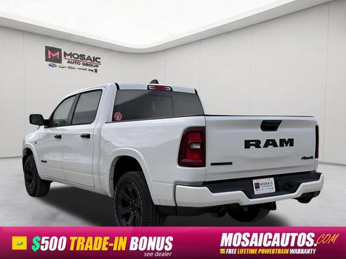 Bright White Clearcoat 2026 RAM 1500 Big Horn/Lone Star